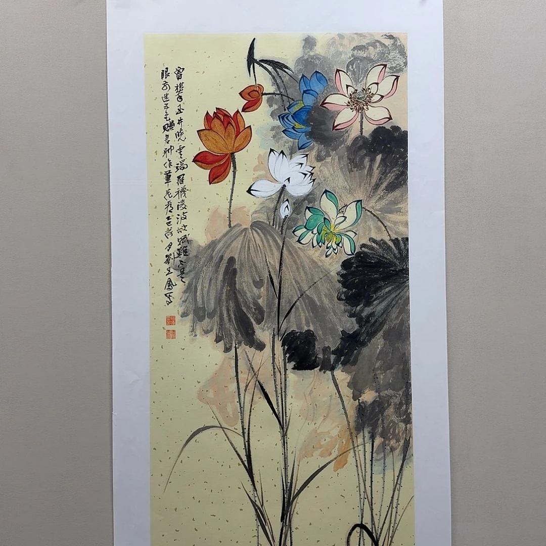 国画精品纯手绘100×50