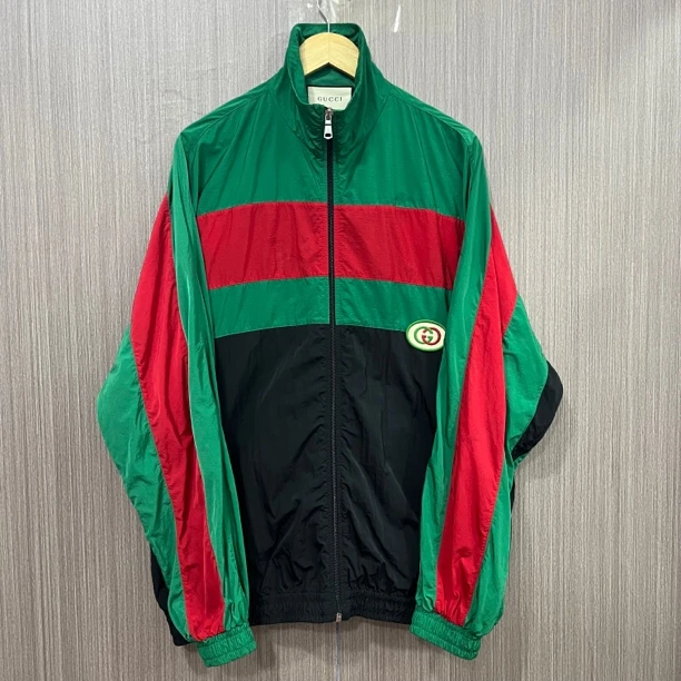 99新 GUCCI/古驰 99新Gucci古驰拼接冲锋衣 尺码:L