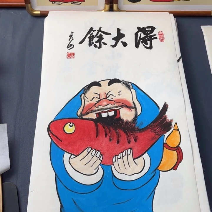 国画禅意画纯手工作品
