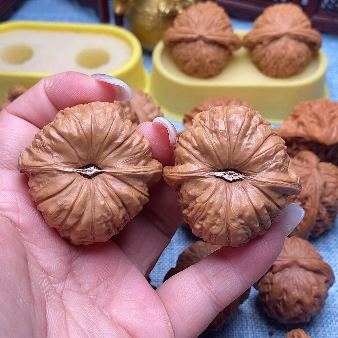 把件文玩核桃毕业南瓜墩45尺全品