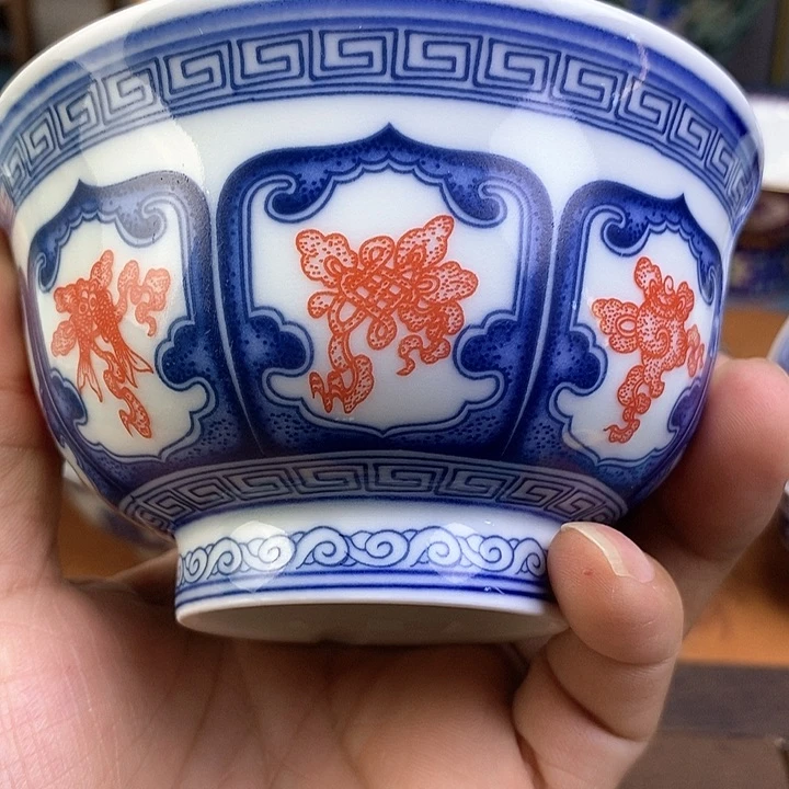 景德镇陶瓷藏式茶碗