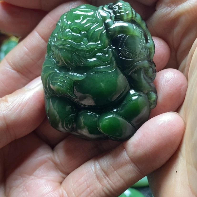 【闪购商品】和田玉（碧玉）把件未镶嵌