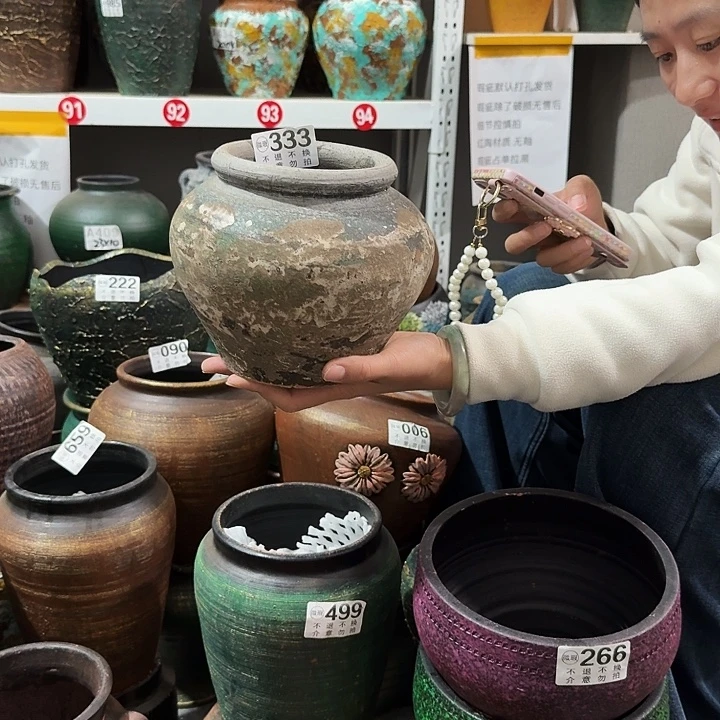 彩坛子333高度16口径12