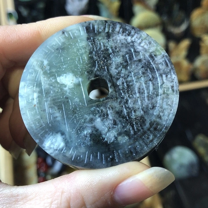 岫玉未镶嵌岫玉挂件