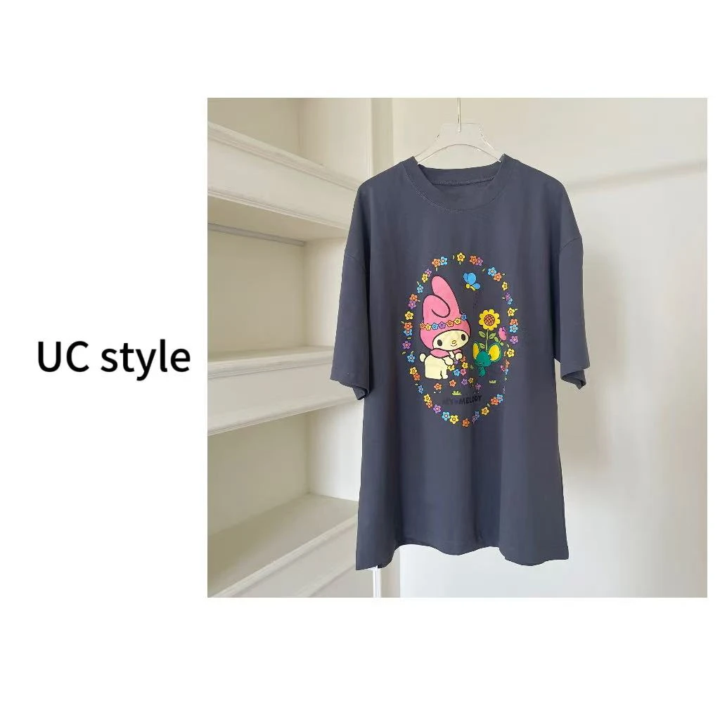 【UC STYLE】A4727花园美乐蒂T恤主播穿S码