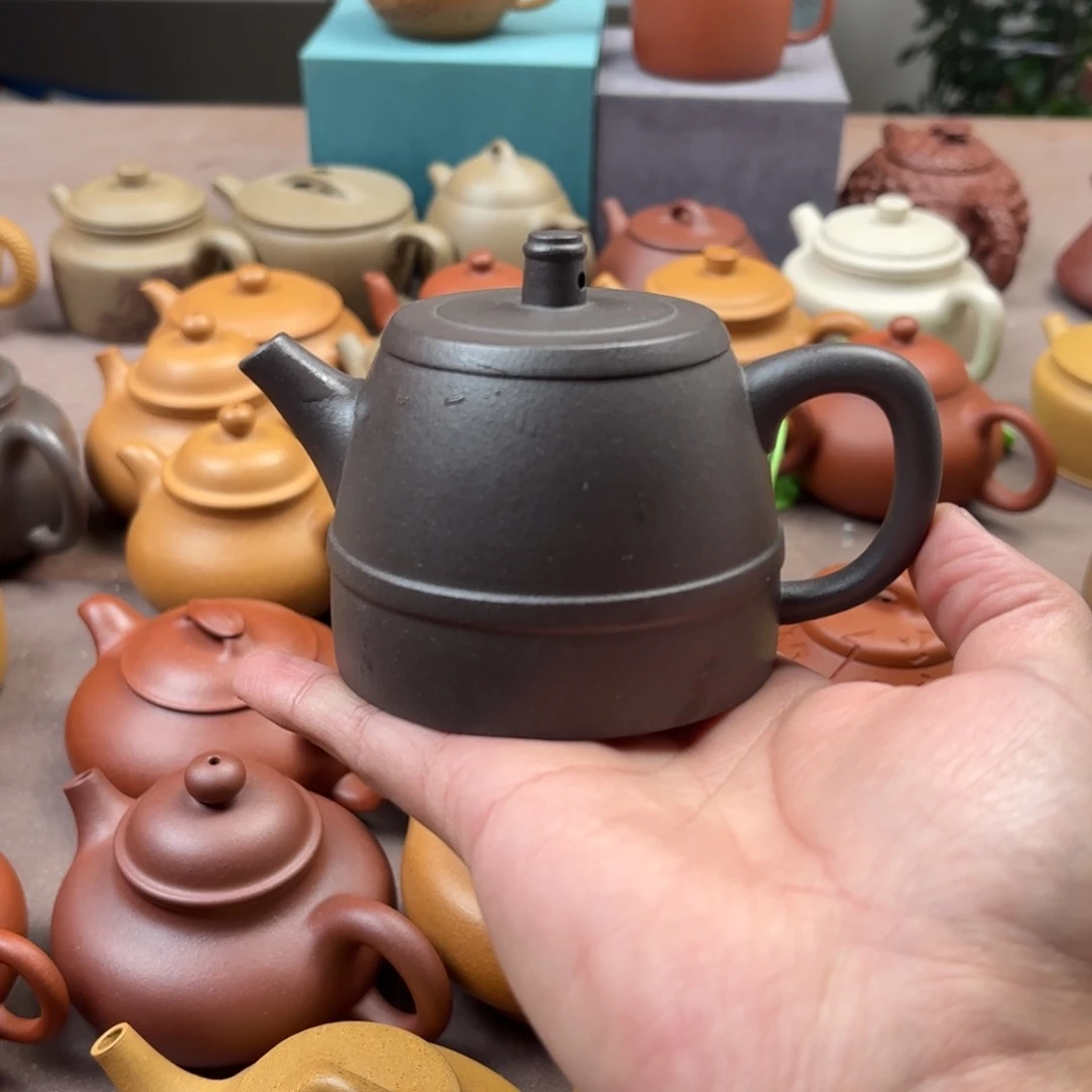 欢***人茶壶紫砂半手工福利