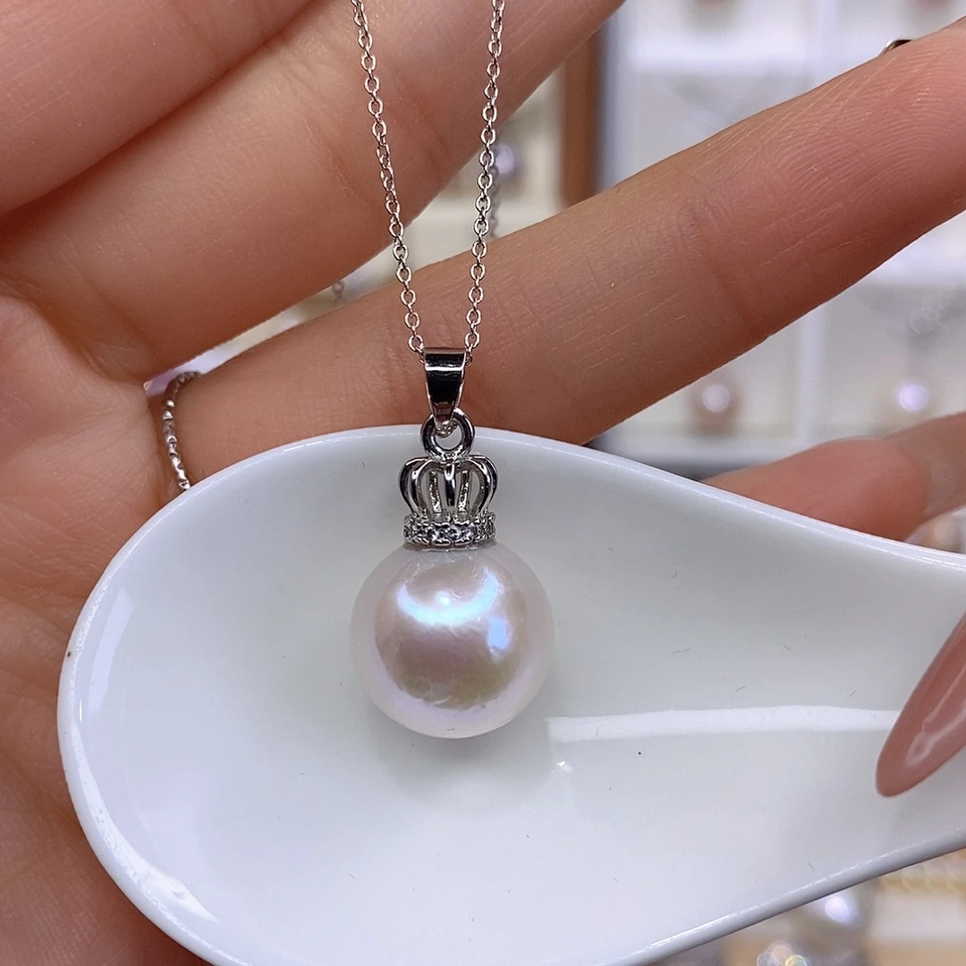 合金颈饰淡水珍珠F