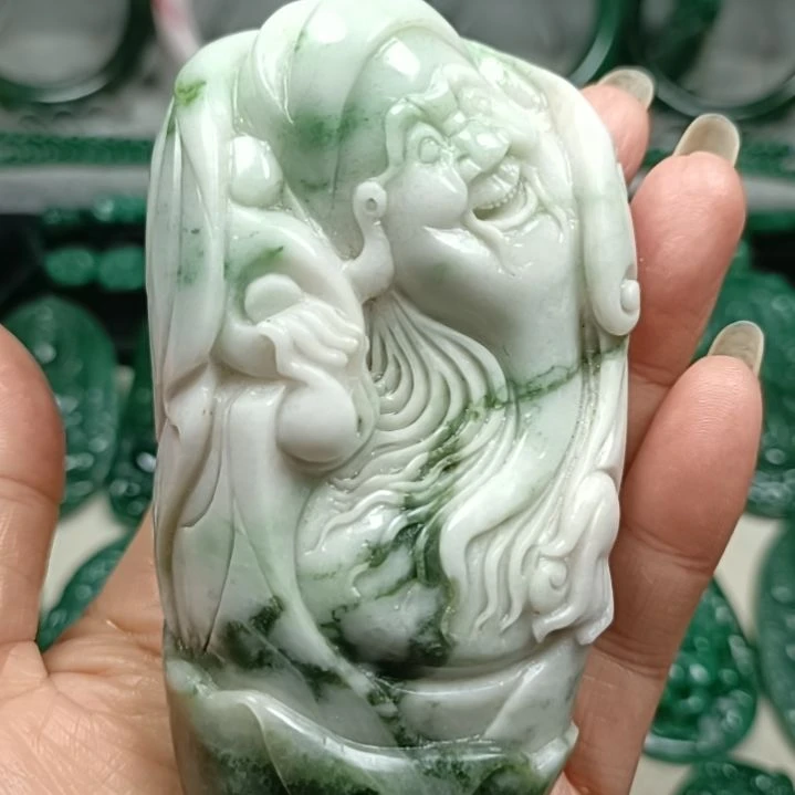 独山玉把玩未镶嵌湍*桥