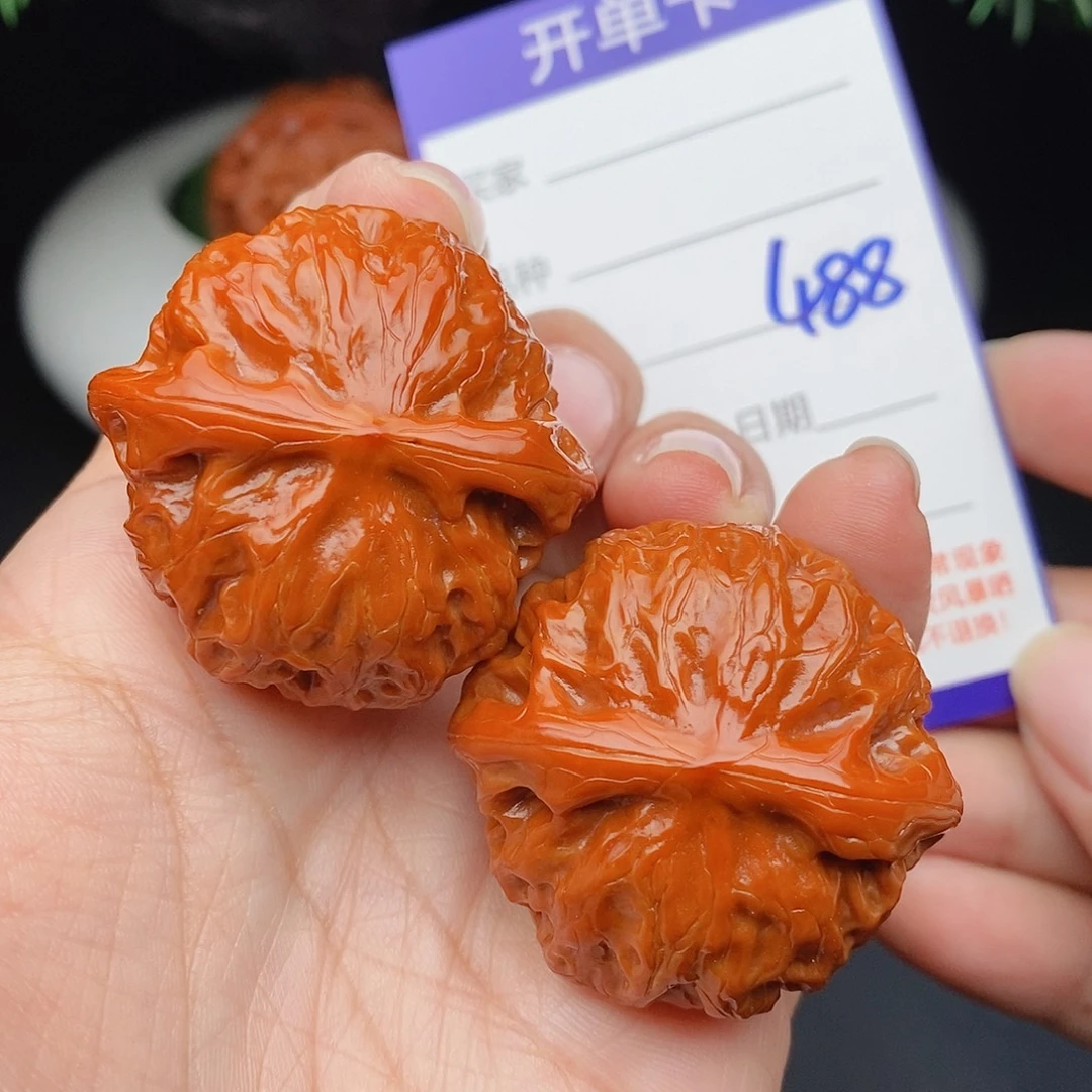 文玩核桃把件38宫灯488