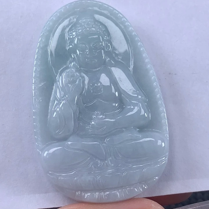 颈饰未镶嵌翡翠阿弥陀佛吊坠