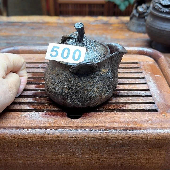 纯手工制作粗陶茶具