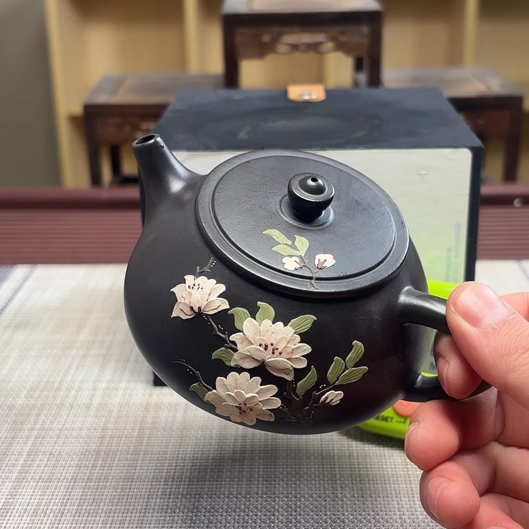 紫砂茶壶C*”微瑕处理