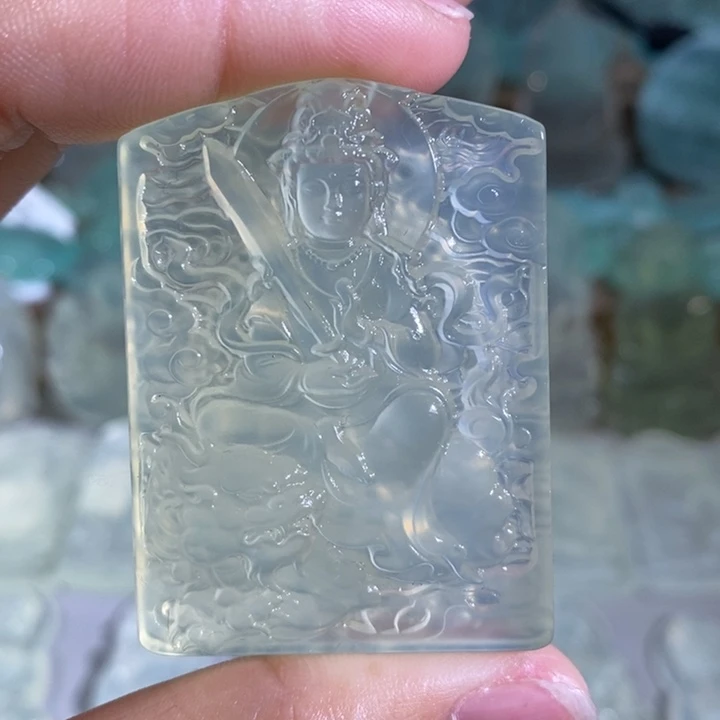 岫玉吊坠未镶嵌吊坠