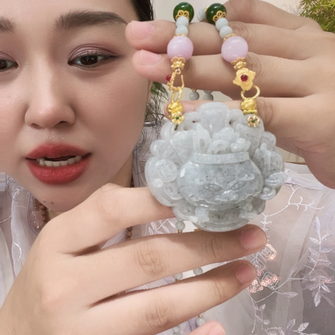 吊坠(赠链)合金翡翠国风