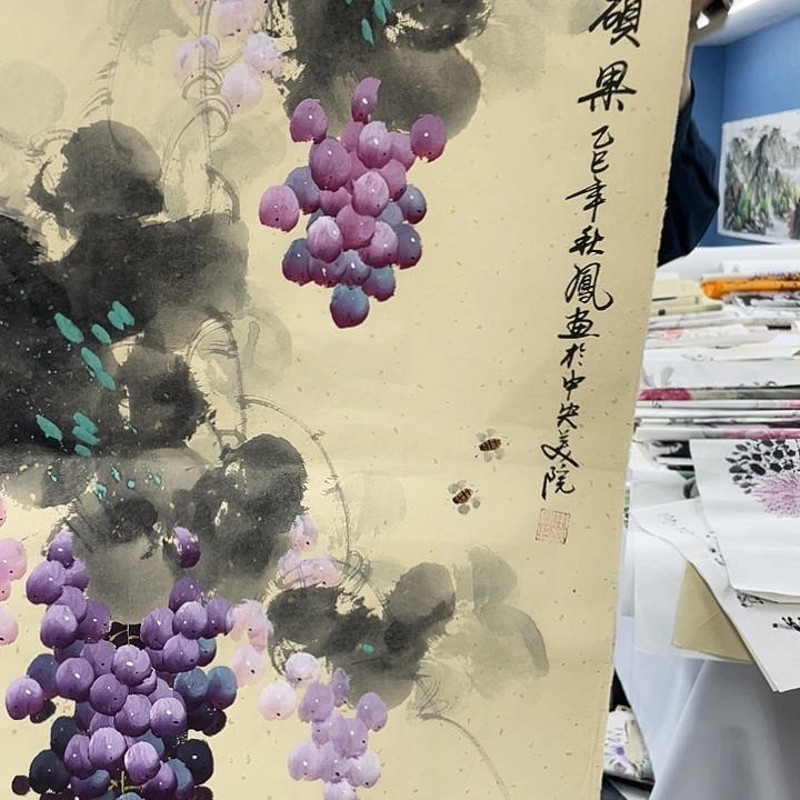 国画纯手绘国画作品