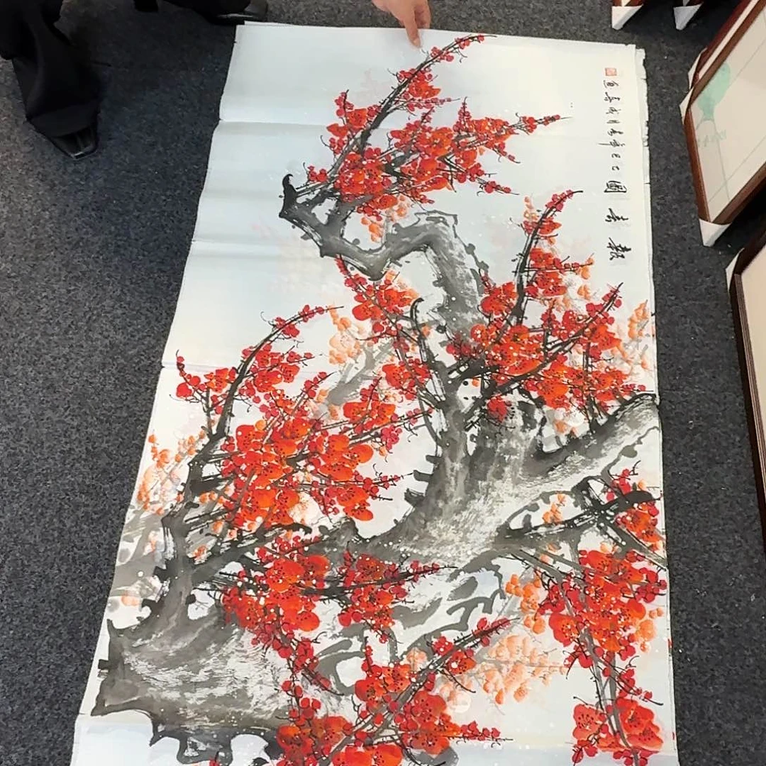 纯手绘国画作品好看