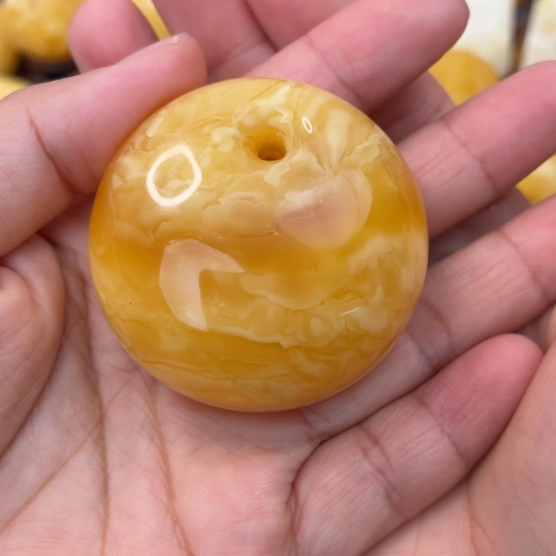蜜蜡未镶嵌吊坠(不含链)公主扣