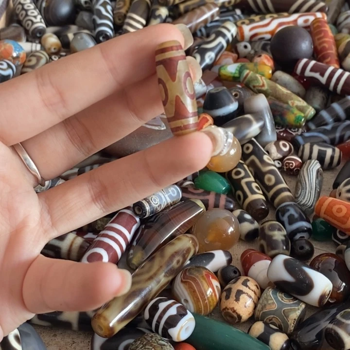 玛瑙/玉髓颈饰足银镀金镶嵌135