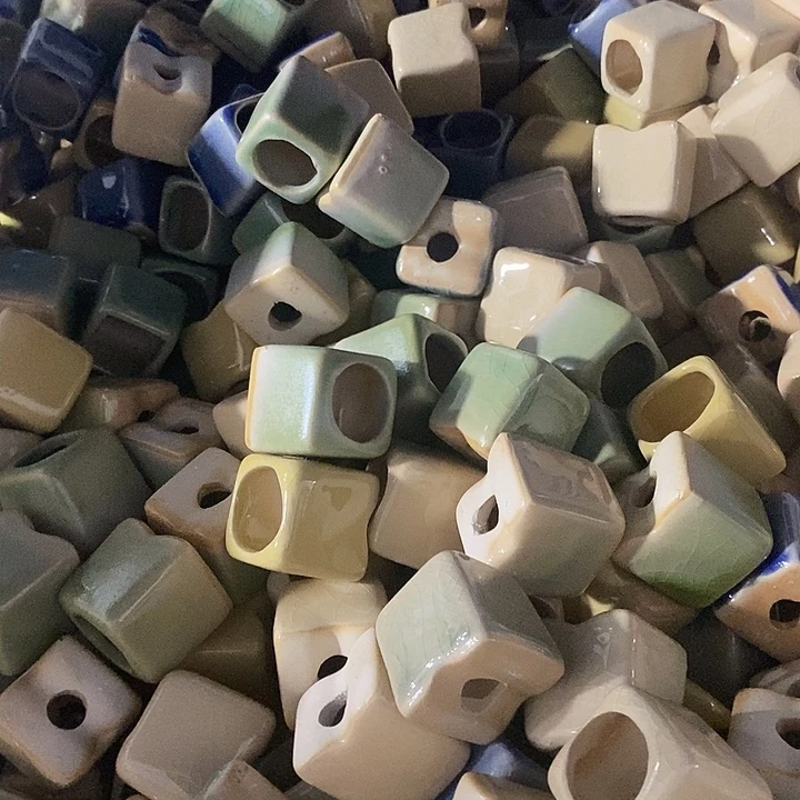 红陶【满10米包邮默认微瑕疵】6个浮力