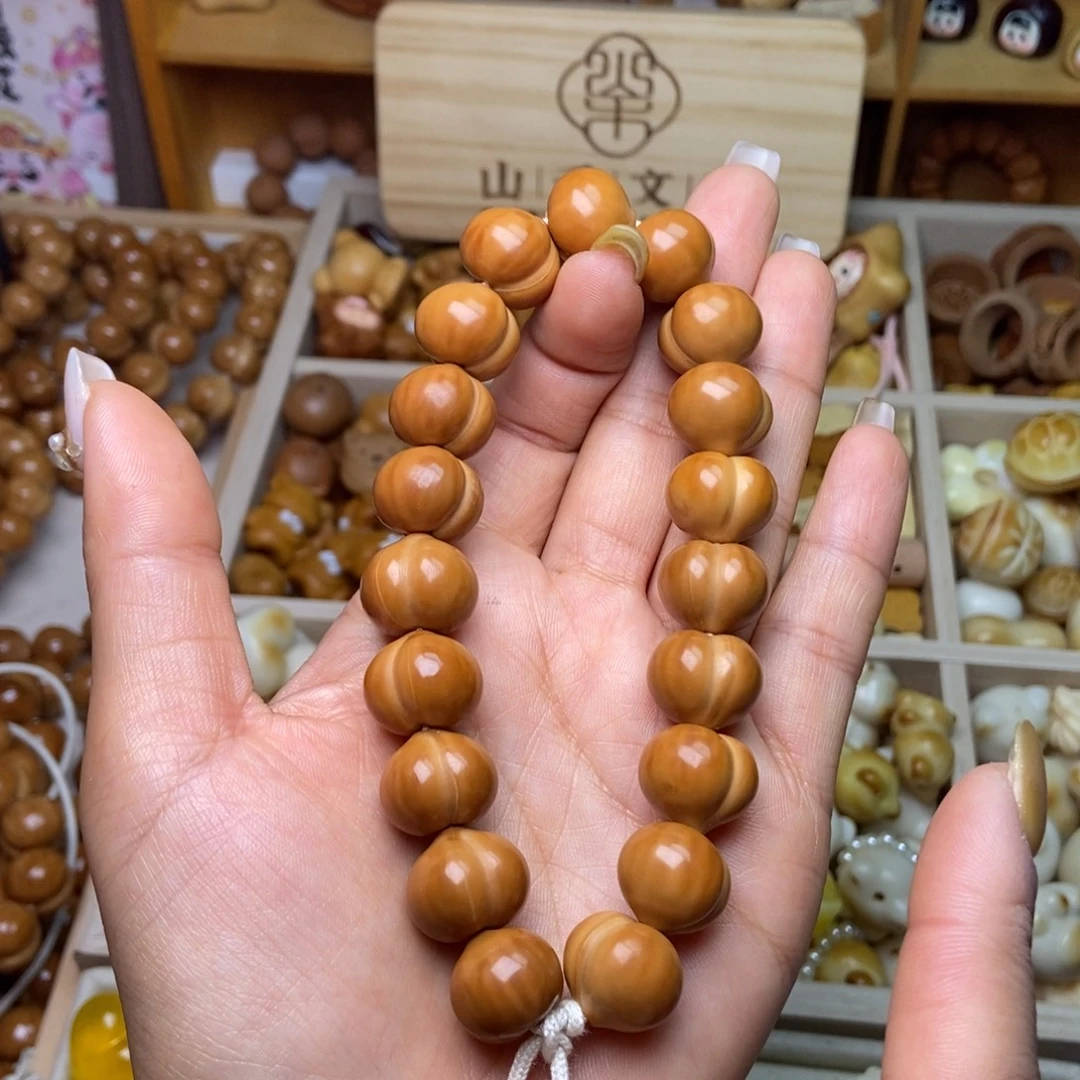 猴头核桃手串15加手工柯基肥臀手持
