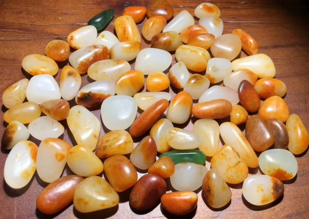 新疆戈壁三彩石 盆景石【通用链接一物一拍一物一装，以直播间为准】