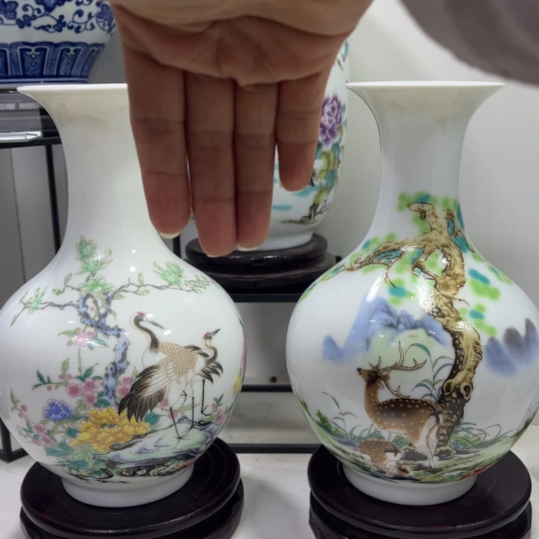 景德镇陶瓷花瓶摆件