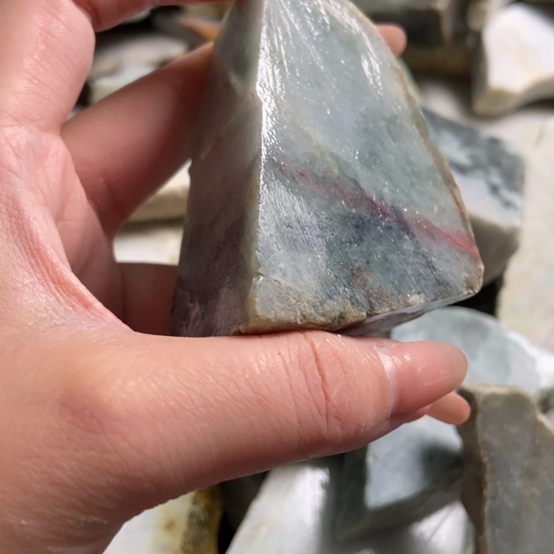 翡翠未镶嵌挂件天然翡翠