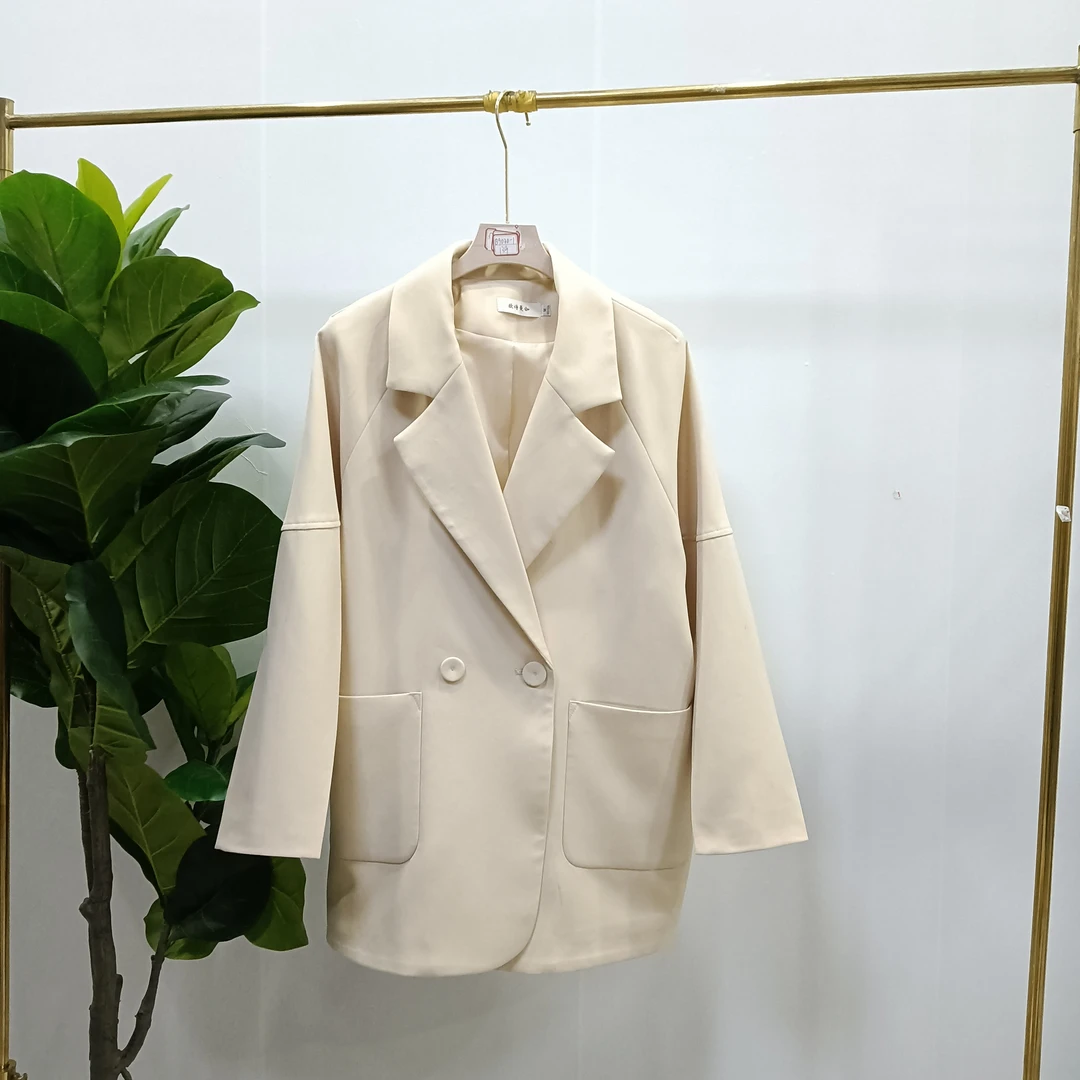 XZ003【春季新款】时尚休闲宽松慵懒风西装(3个颜色)