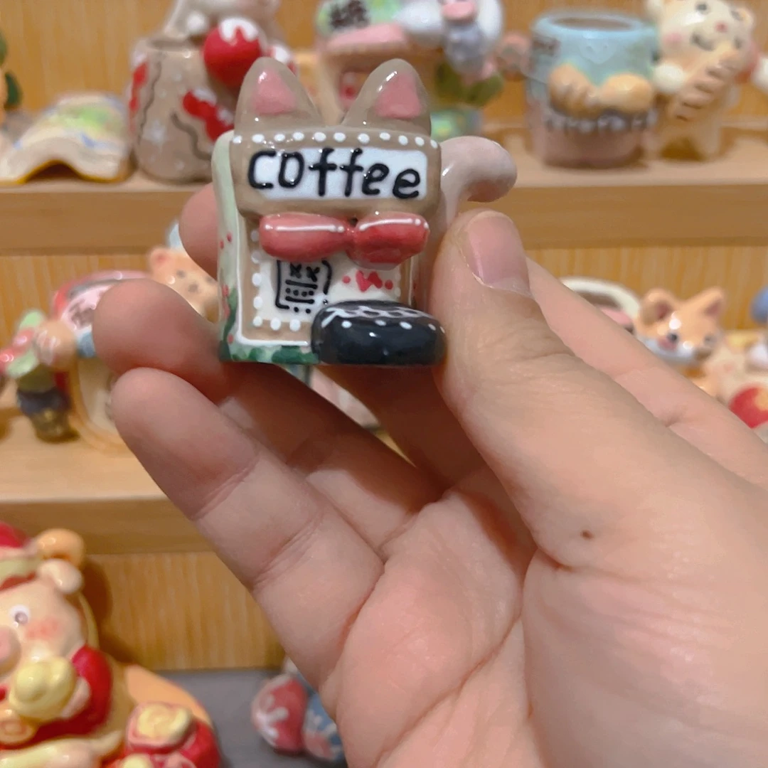 微瑕福福咖啡机多肉花盆