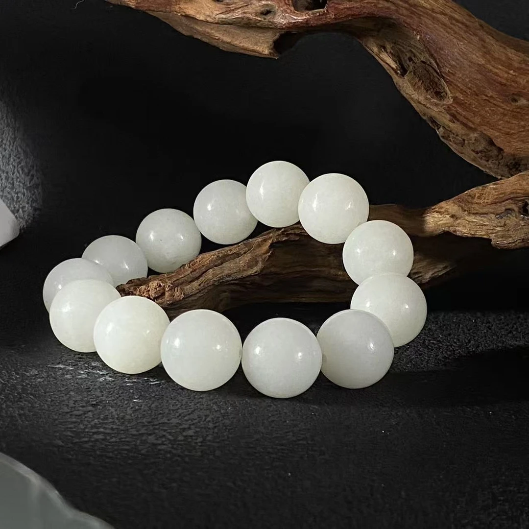 A141 和田玉手串  15B 2320515