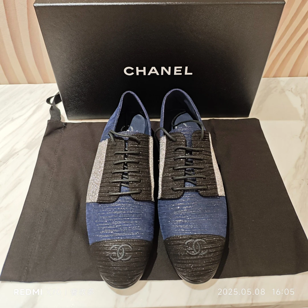 95新 Chanel/香奈儿 休闲单鞋37码/250508ZLP7Q02