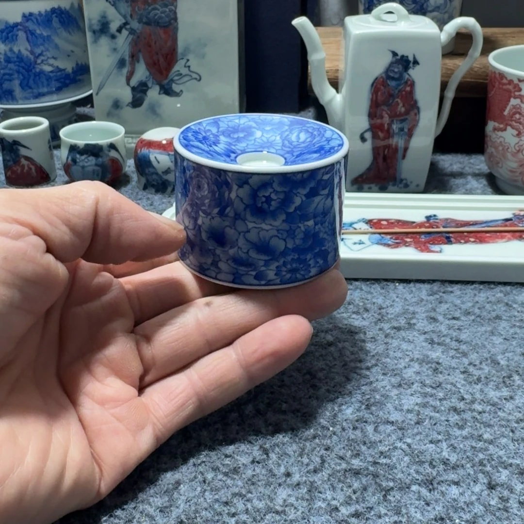 现代景德镇陶瓷手绘茶具
