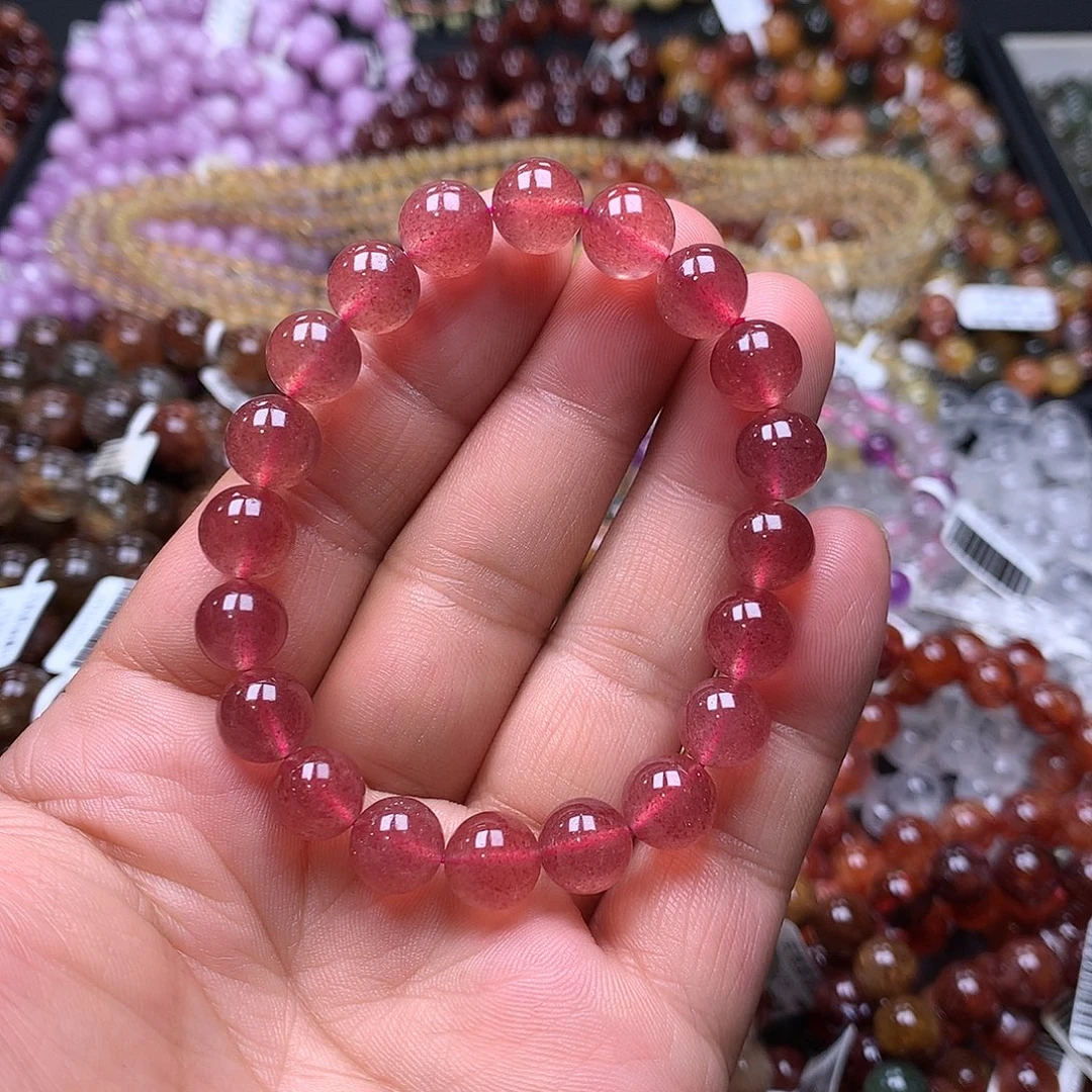 未镶嵌水晶手链，，