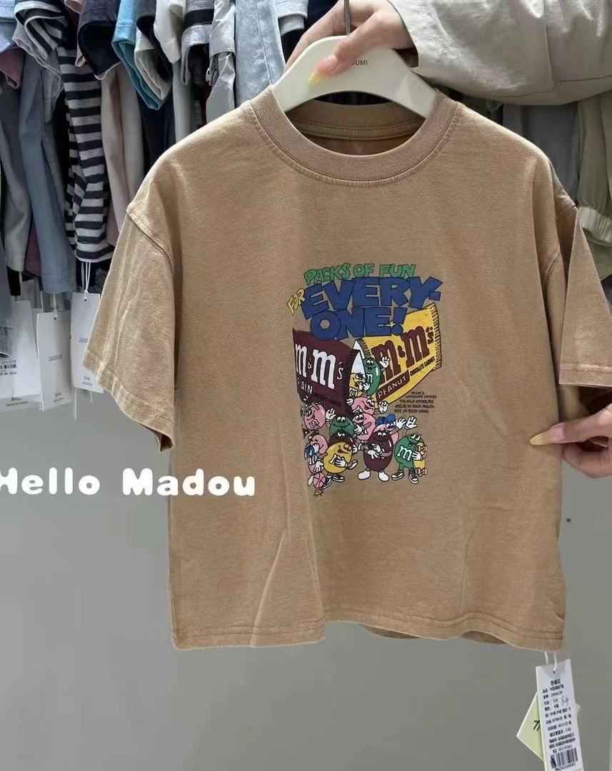 ZKK6139现货no退换，M豆短袖T恤