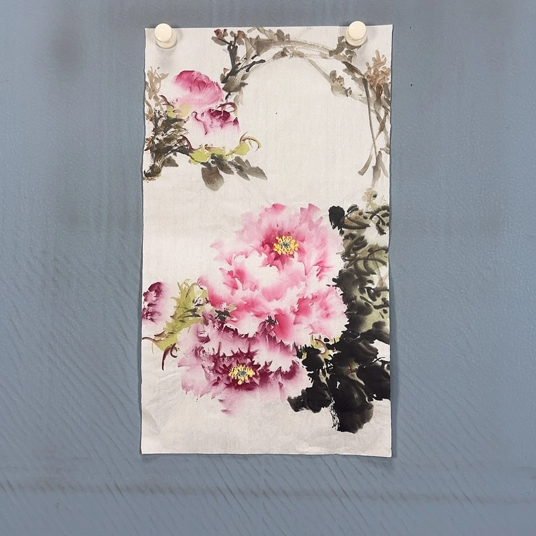 国画404 牡丹仙子好可爱