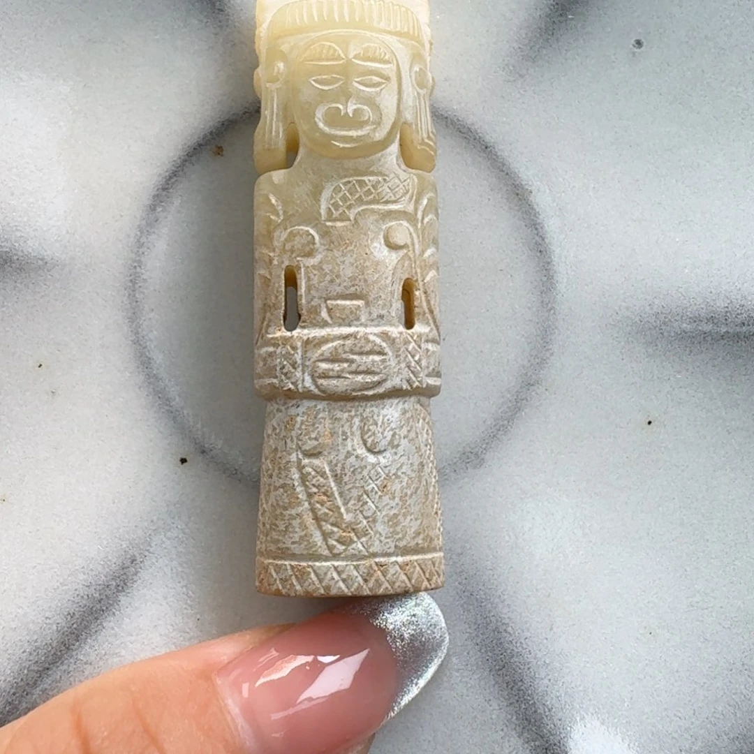 摆件陶愚*佩戴瓷器的时候