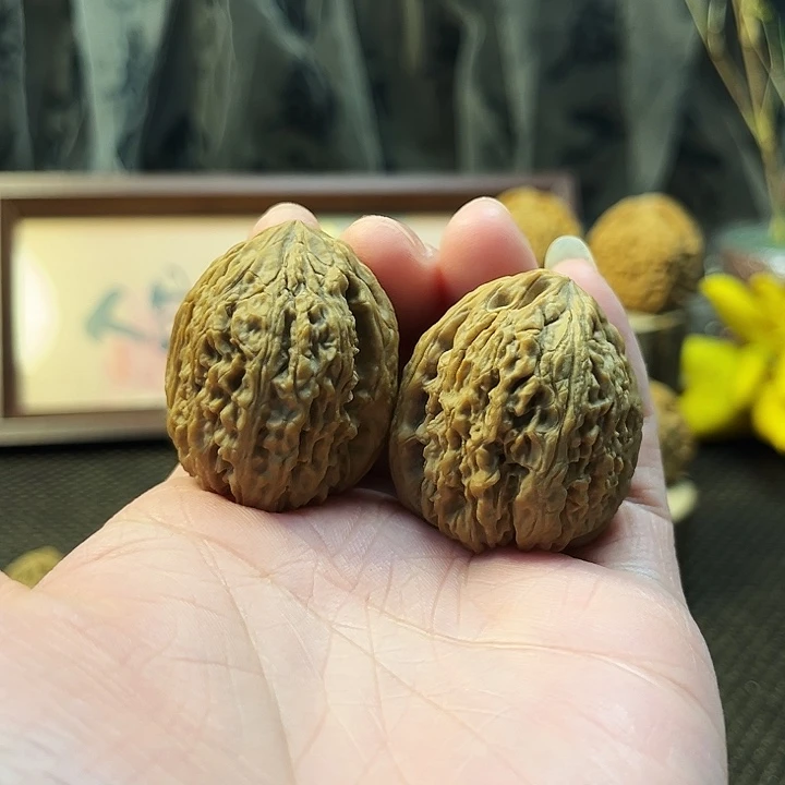 欢***喜文玩核桃吊坠核桃