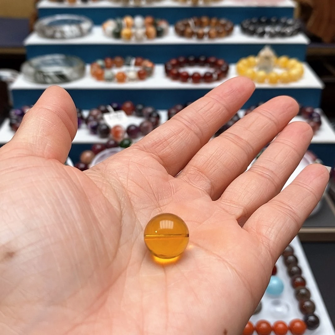 未镶嵌吊坠(不含链)蓝珀静**水