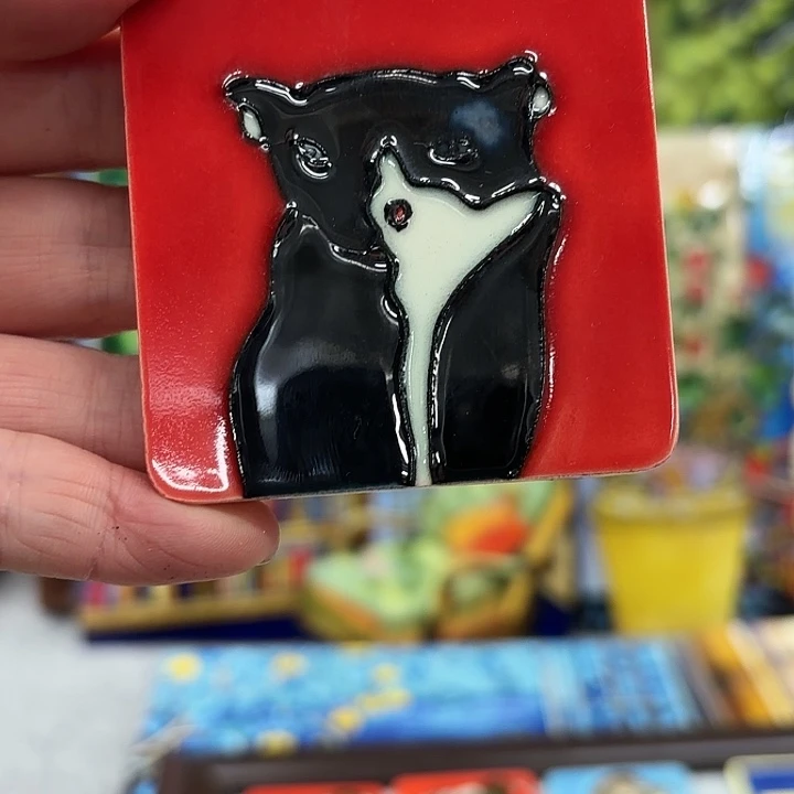 陶瓷板画6/6冰箱贴