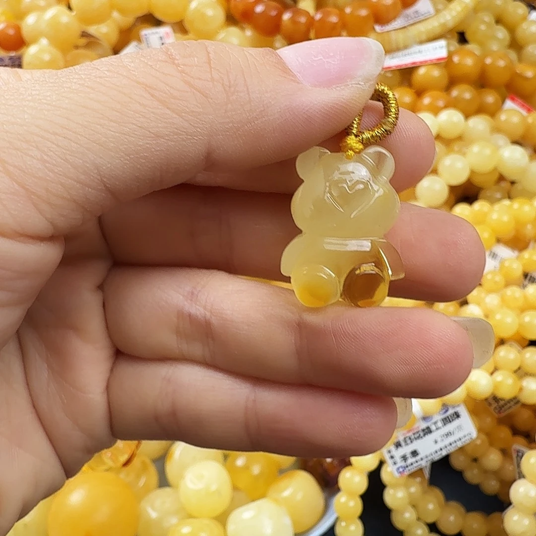 琥珀未镶嵌珠宝奇石