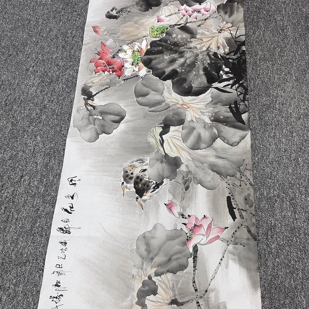 国画纯手绘字画宣纸