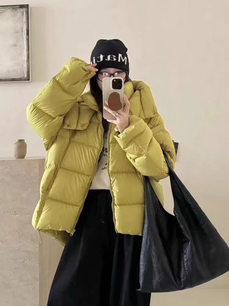 〖蕙子严选〗LQ 6609新款时尚减龄短款连帽羽绒服