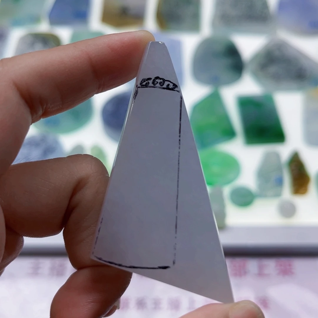 定制翡翠未镶嵌天然翡翠a货