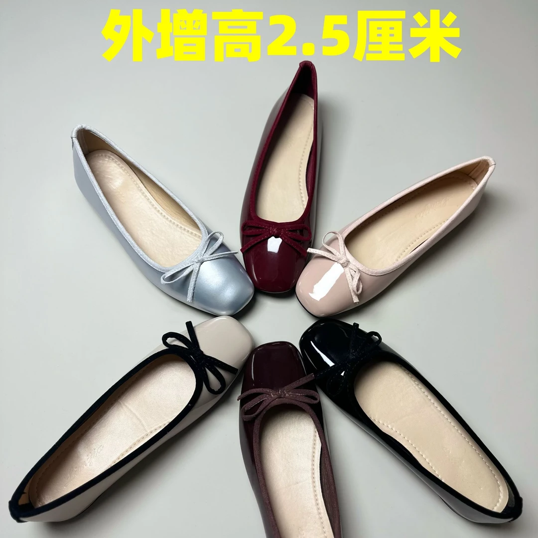 红色单鞋女2025新款婚鞋绝美浅口单鞋通勤气质高跟鞋