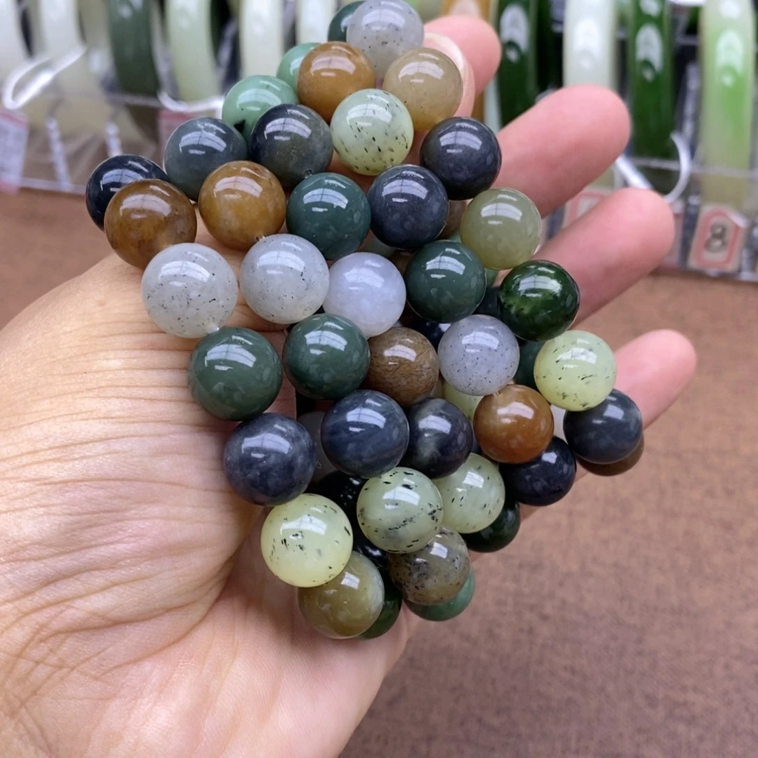 手串未镶嵌和田玉卡12