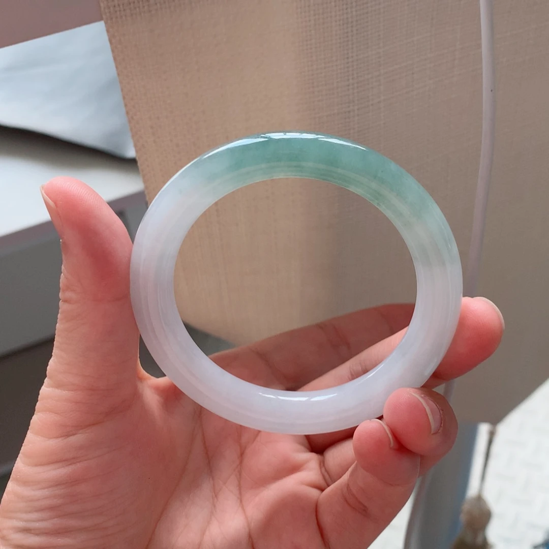 未镶嵌手镯翡翠A**己54.2圈口