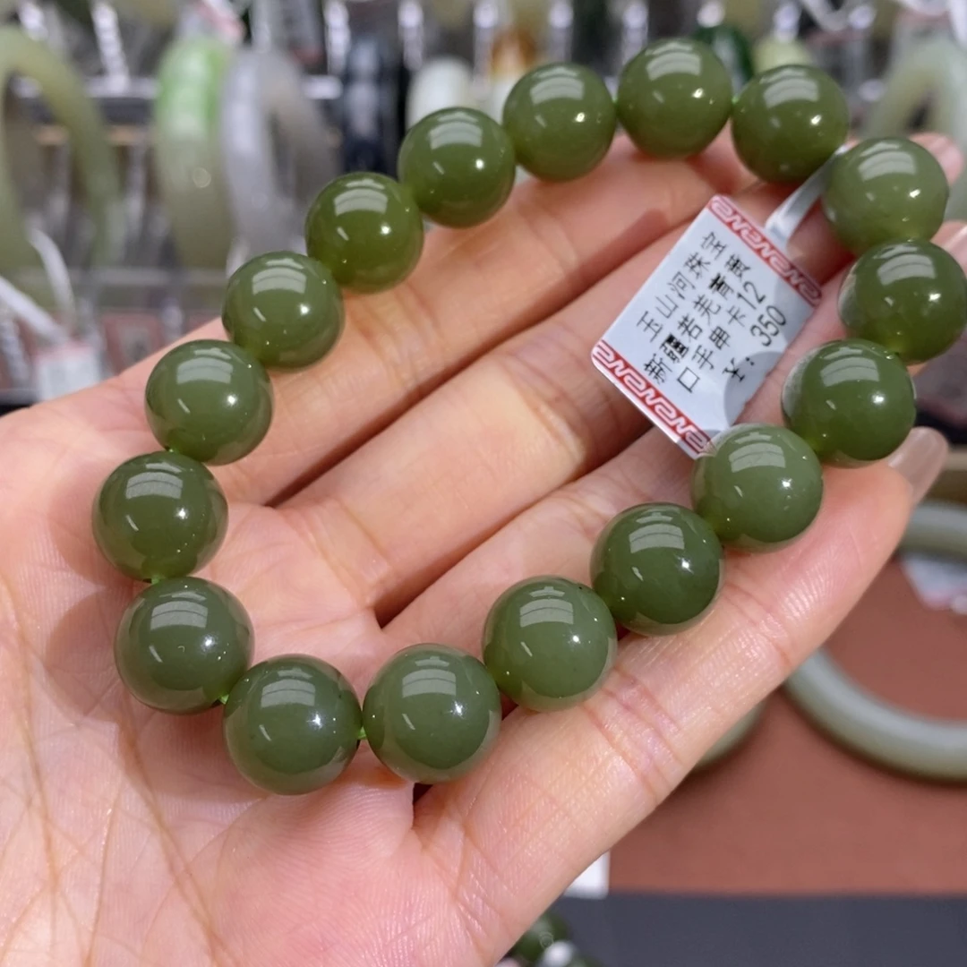 和田玉未镶嵌手串