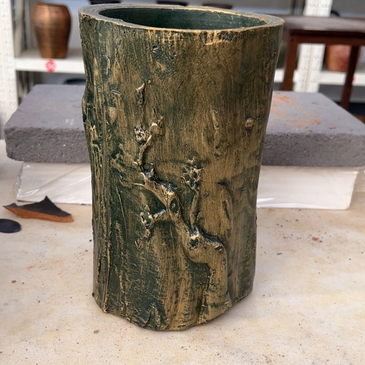 11.11-1瑕疵高23口14古铜树桩