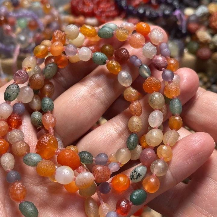 玛瑙/玉髓合金手链