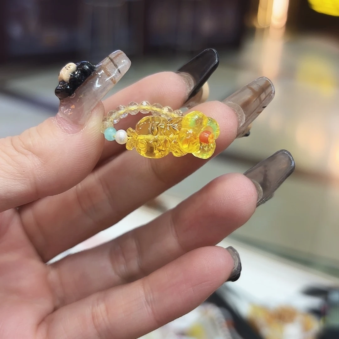 琥珀手链未镶嵌琥珀